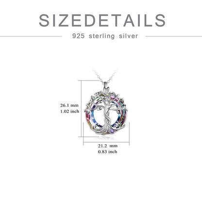 🔥Last Day 49% OFF - 🎁925 Sterling Silver Tree of Life Necklace