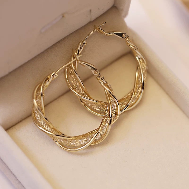 🔥LAST DAY 49% OFF -💕-S925 Fashion Twist Earrings