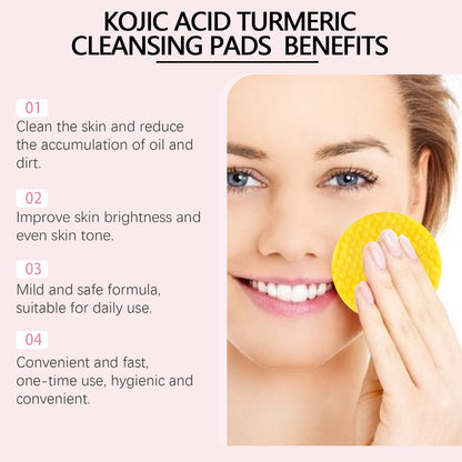 💥Buy more save more💥 Turmeric Kojic Acid Cleansing Pads