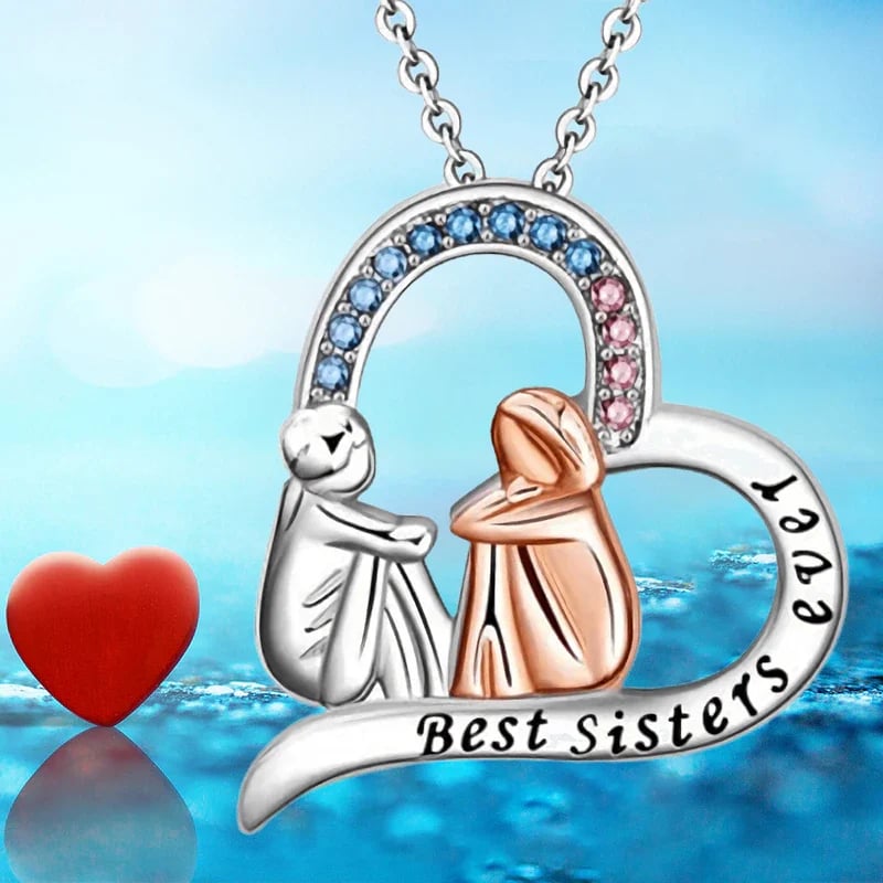 Sister Alphabet Love Necklace