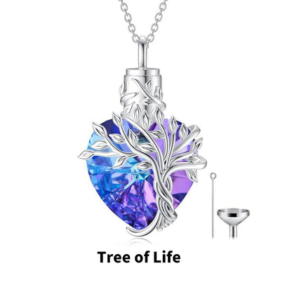 🔥Last Day 49% OFF - 🎁925 Sterling Silver  Heart Urn Necklace