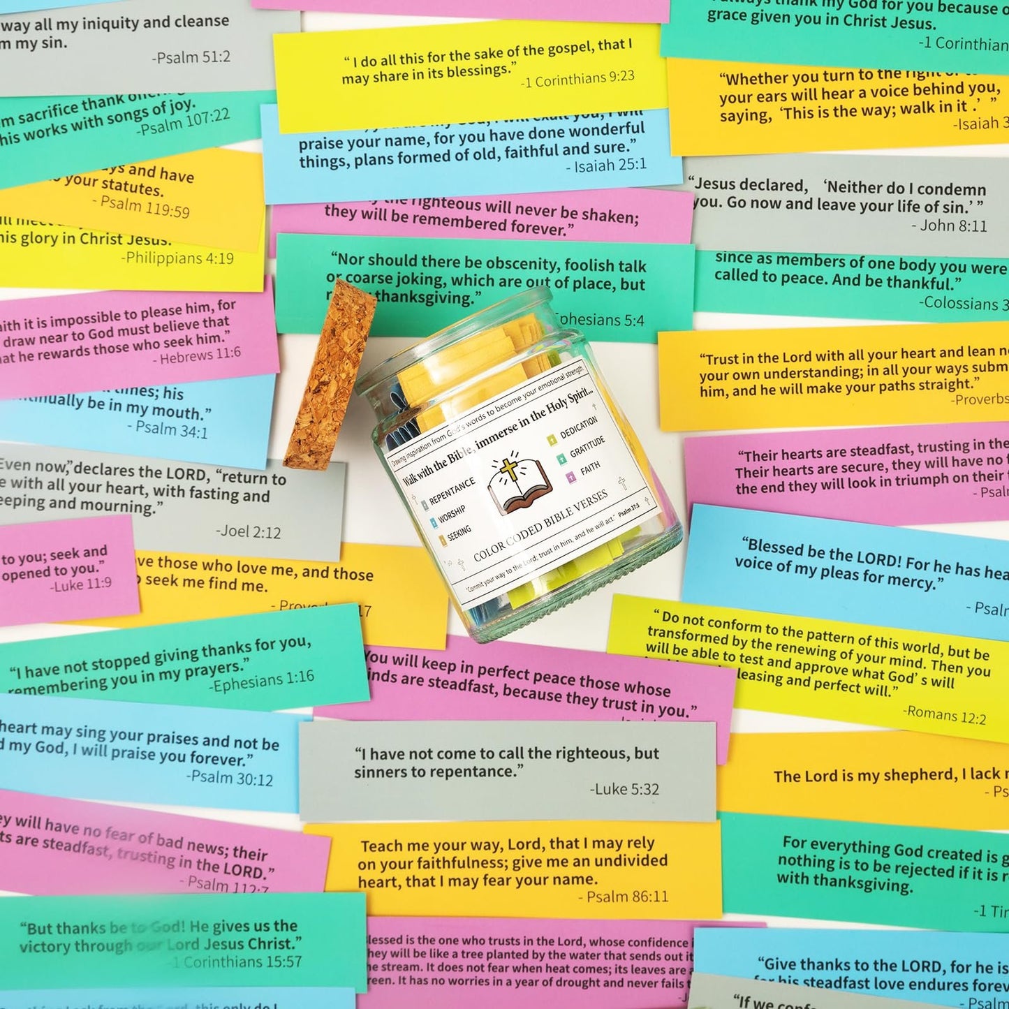 Best Gift 49% OFF🎁2024 NEW SALE🔥Bible Verses in a Jar