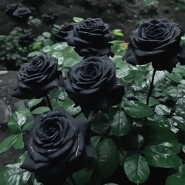 🔥Last Day 49% OFF-RARE BLACK RED ROSE FLOWER SEEDS