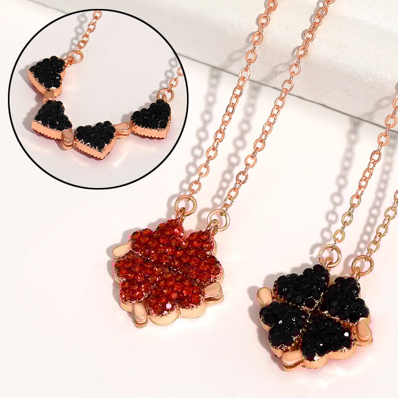 49% OFF Today Only! (4.8/5⭐⭐⭐⭐⭐)💕-Fashion Four-Leaf Clover Necklace