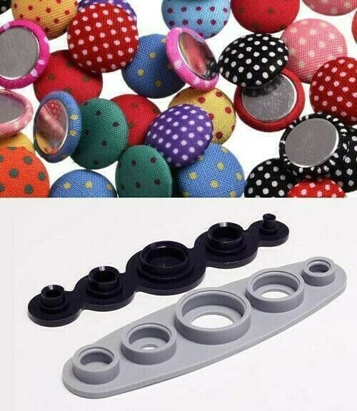 CraftsCapitolTM Premium Easy Cover Button Tool