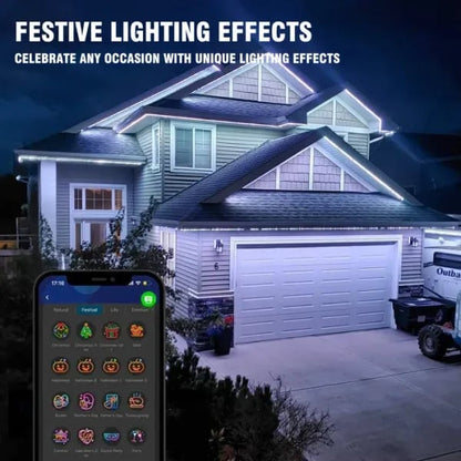 🎁Last Day 49% OFF - Smart Rainbow LED Permanent Outdoor Light - Smartlight