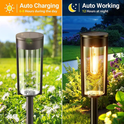 🔥Hot Sale 49% OFF✨Solar Pathway Lights Outdoor