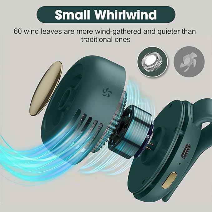 ❄️ 2025 New Mini Fan with Clip
