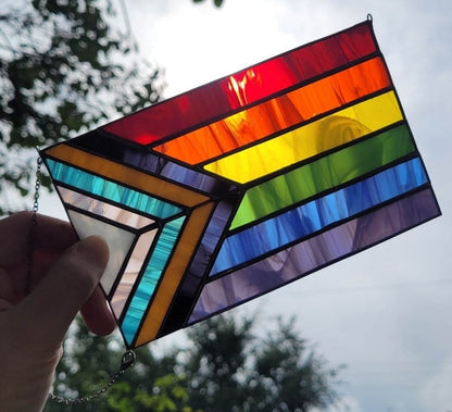 🏳️‍🌈Progress Pride Stained Glass Flag🌈