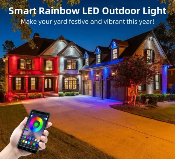 🎁Last Day 49% OFF - Smart Rainbow LED Permanent Outdoor Light - Smartlight