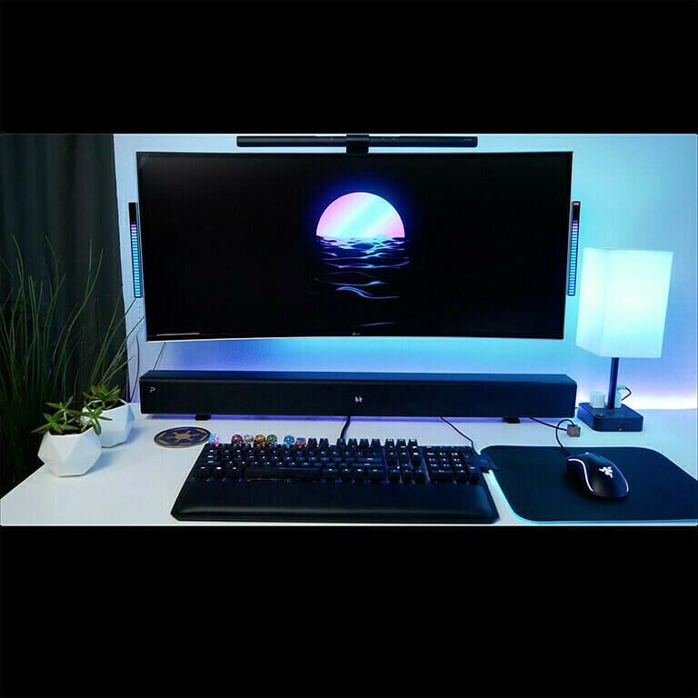 🌈2021 New RGB sound pickup ambient light