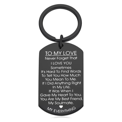 LAST DAY 49% OFF⇝💓 'To My Love' Keychain