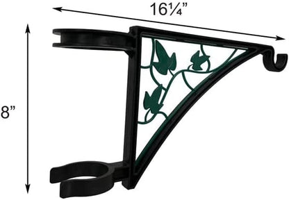 Hangs Fence Post Hanger - Ivy Insert