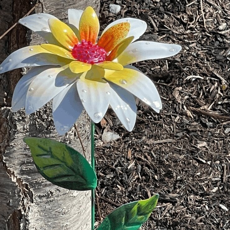 ✨This Week's Special Price $8.98💥Metal Flowers Garden Stakes