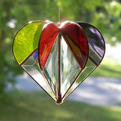 🔥 Summer SALE-60%OFF 🔥 Multi-sided Heart Colourful Decoration