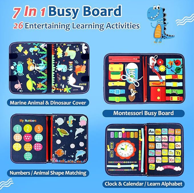 🔥LAST DAY 49% OFF -🔥Felt Learning Board Busy Board