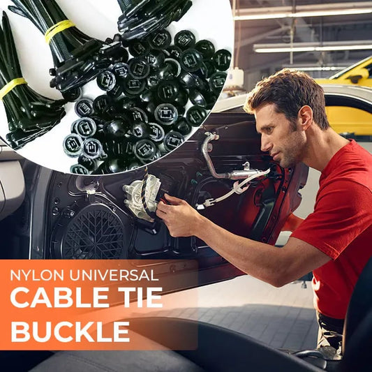 🎁Last Day 49% OFF- 🚗100pcs Nylon Universal Cable Tie Buckle