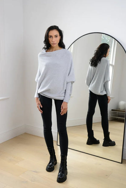 🔥LAST DAY 49% OFF - Asymmetric Draped Jumper (Buy 2 Free Shipping)