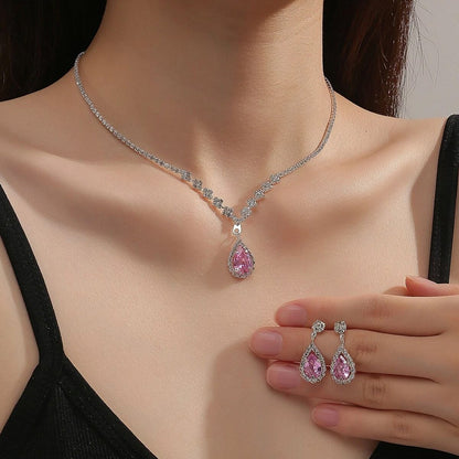 Ocean Heart necklace set