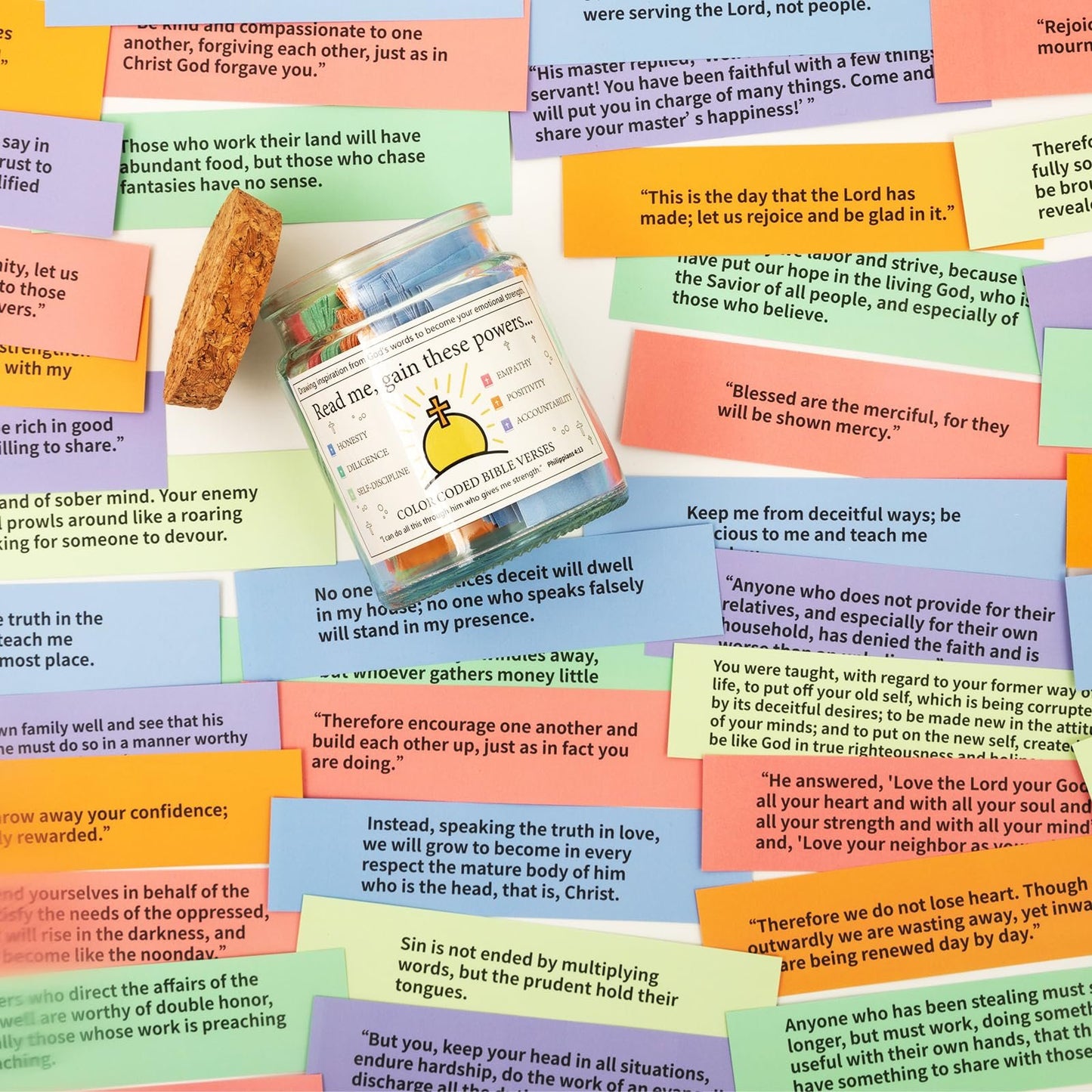 Best Gift 49% OFF🎁2024 NEW SALE🔥Bible Verses in a Jar
