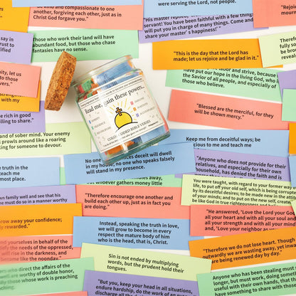 Best Gift 49% OFF🎁2024 NEW SALE🔥Bible Verses in a Jar