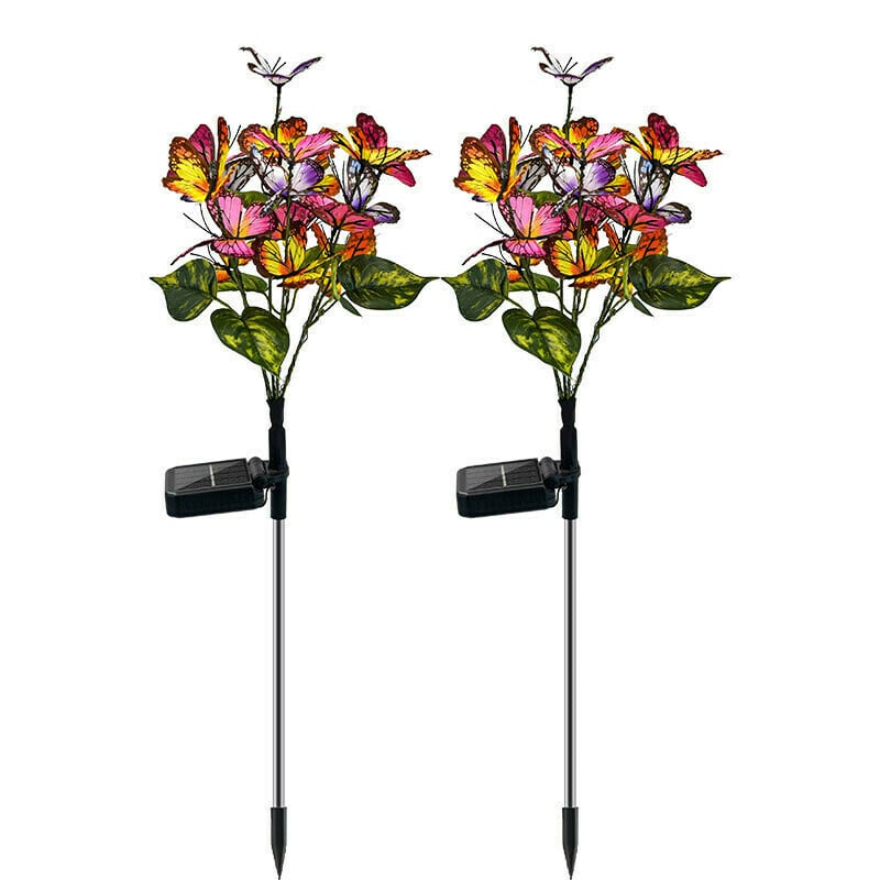 Solar Garden Butterfly Waterproof Lamp