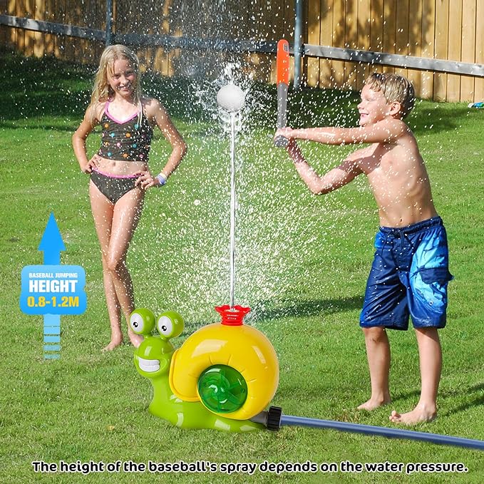 🔥Last Day 49% OFF - Water Sprinkler Baseball Toy