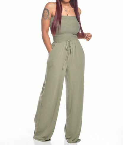 (🎁2024 New Year Hot Sale🎁)❤️Newest Strapless Waist Jumpsuit❤️