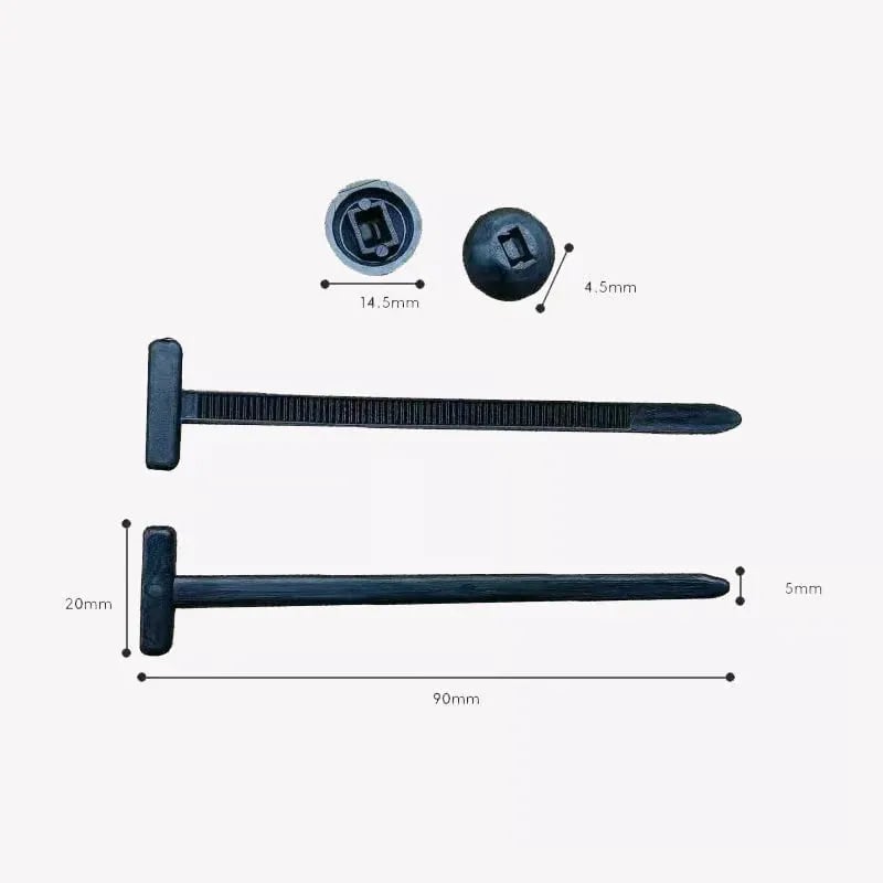 🎁Last Day 49% OFF- 🚗100pcs Nylon Universal Cable Tie Buckle
