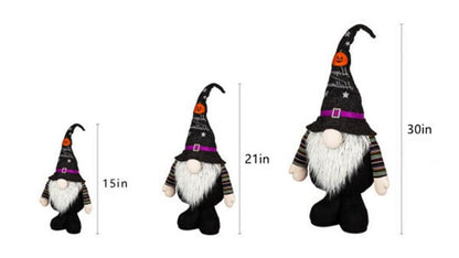 Large Halloween Plush Gnome