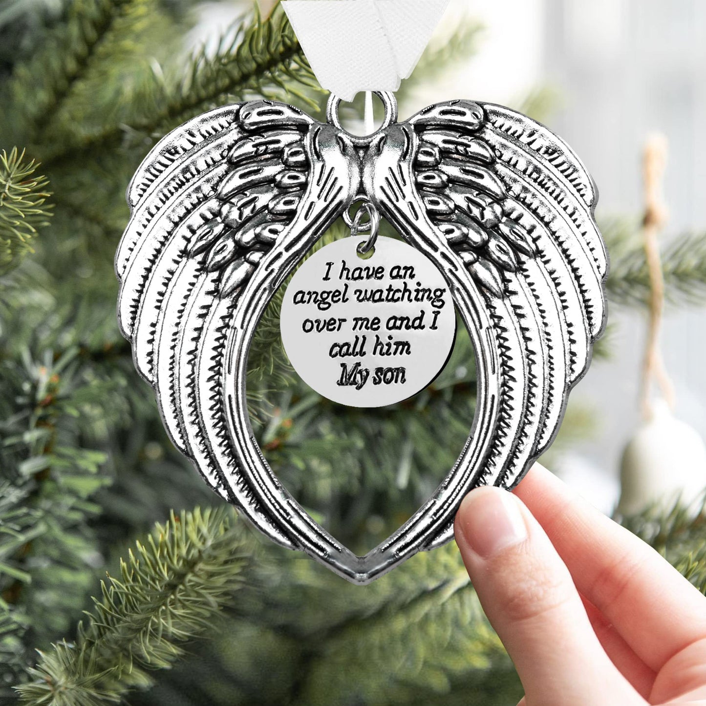 🔥LAST DAY 49% OFF -  Angel Wings Memorial Ornament