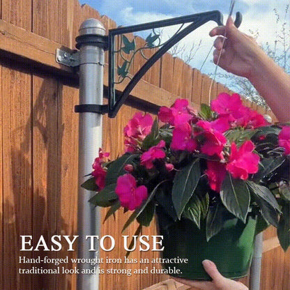 Hangs Fence Post Hanger - Ivy Insert