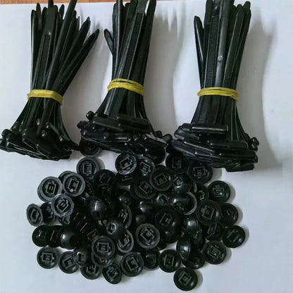 🎁Last Day 49% OFF- 🚗100pcs Nylon Universal Cable Tie Buckle