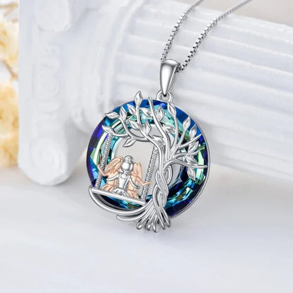 Last Day 49% OFF--🎁S925 Sterling Silver Tree of Life Sisters Necklace