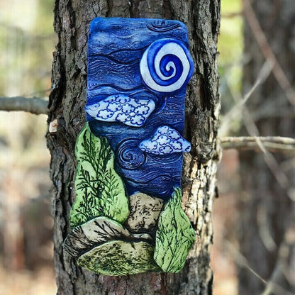 Starry Sky Ocean Garden Sculpture Decoration