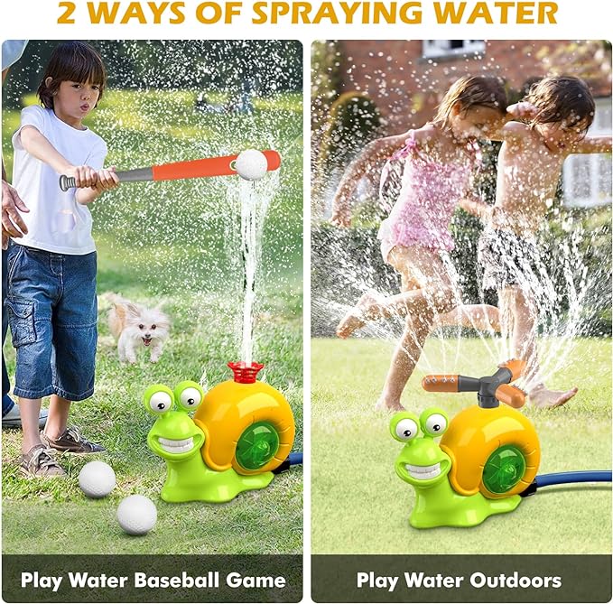 🔥Last Day 49% OFF - Water Sprinkler Baseball Toy