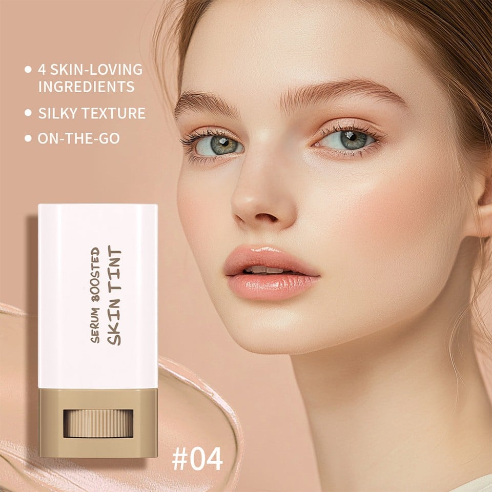 🔥Foundation Stick Beauty Balm Serum Boosted Skin Tint