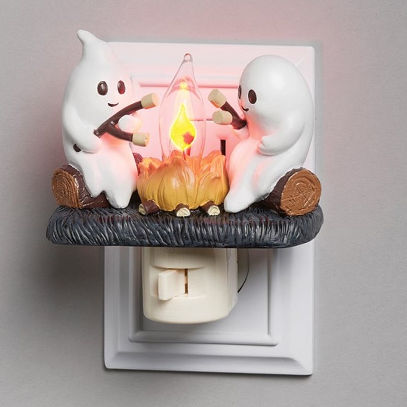 🔥LAST DAY 49% OFF - 👻2024 Ghost Campfire Flickering Nightlight✨🔥