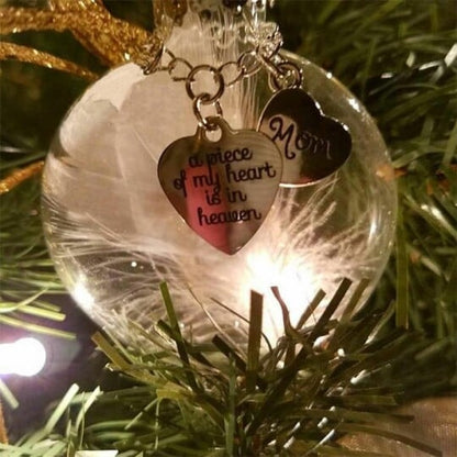 🔥LAST DAY 49% OFF - A Piece of My Heart Is In Heaven Memorial Ornament
