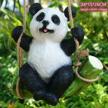 Swinging Animal Garden Ornament