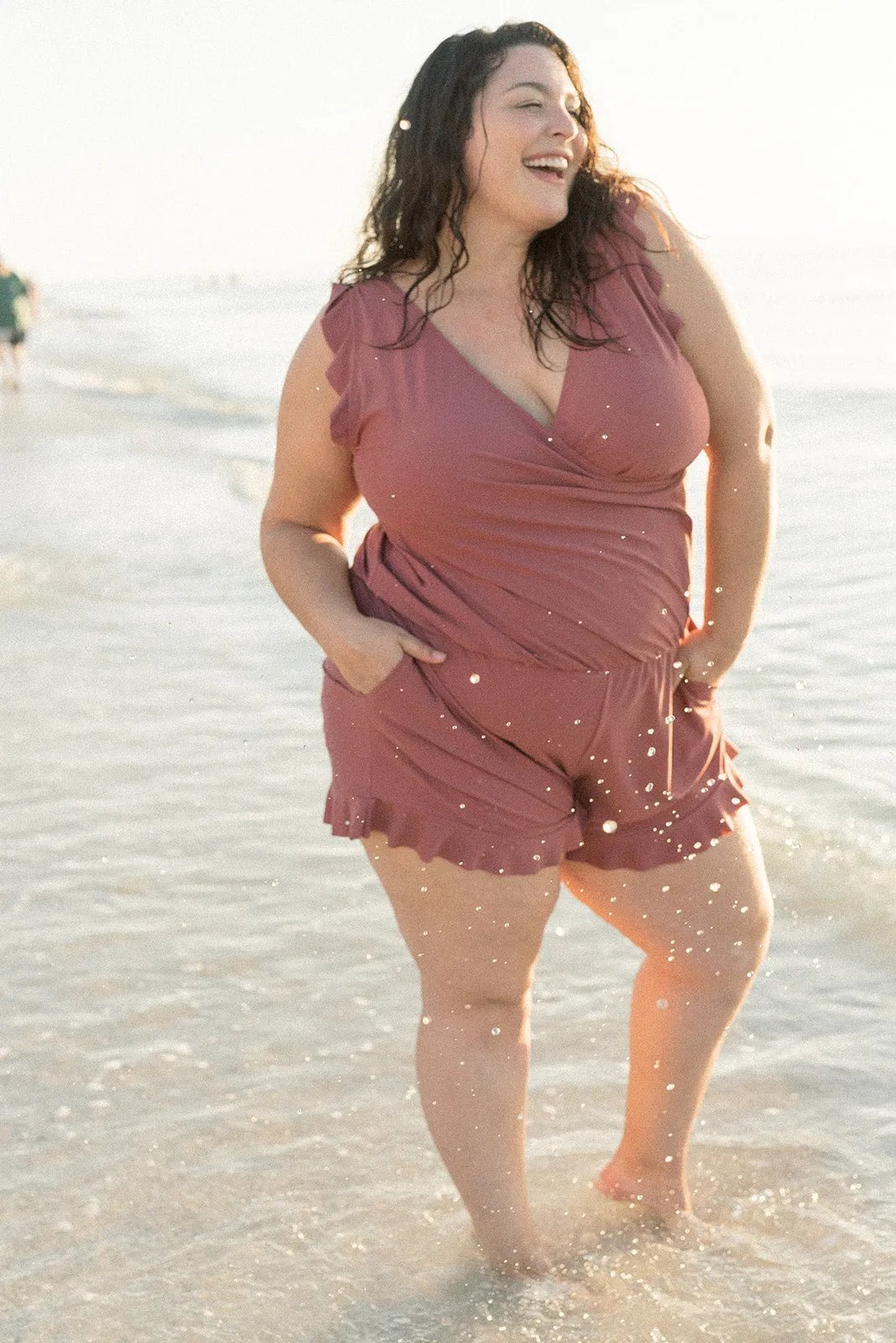 Last Day Promotion 49% OFF - 🔥Swim Romper Built-in Bra