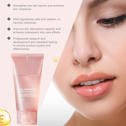 ❄️Winter Discount Frenzy Promotion-49% OFF-💖Collagen Night Wrapping Mask