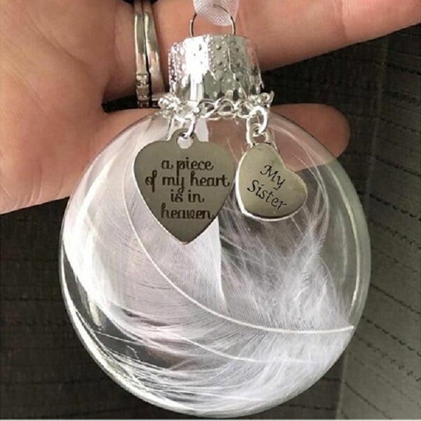 🔥LAST DAY 49% OFF - A Piece of My Heart Is In Heaven Memorial Ornament