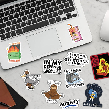 🔥Top-Selling Product🔥Phase One Adults Prank Meme (Dirty) Stickers , perfect for bumpers, hard hats, water bottles...(150 pcs)