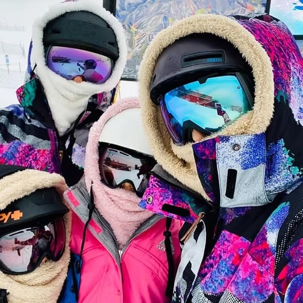 🔥2024 HOT SALE 49% OFF🔥 - Winter Outdoor Sherp Hooded Sports Windproof Mask⛷️