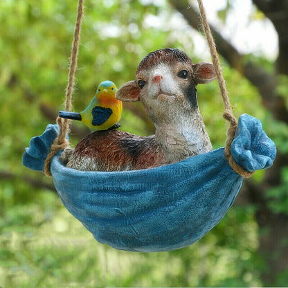 Swinging Animal Garden Ornament