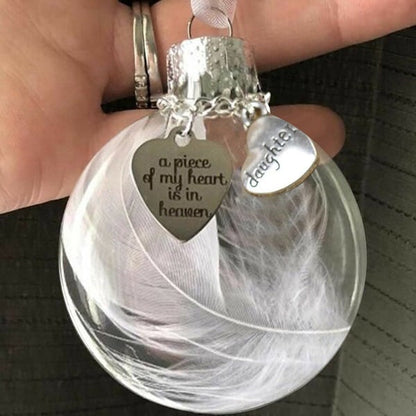 🔥LAST DAY 49% OFF - A Piece of My Heart Is In Heaven Memorial Ornament