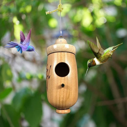 🐦2024 Newest Sale 49% OFF - Wooden Hummingbird House-Gift for Nature Lovers🐣