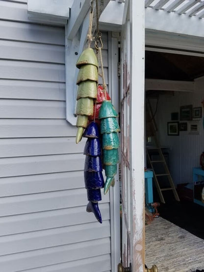 🎏🎏Colored Koi Fish Wind Chime