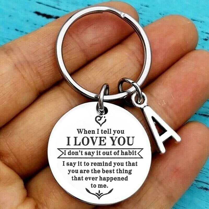 LAST DAY 49% OFF⇝💓 ( Best Father Mother Gift ) When I tell you I LOVE YOU Keychain